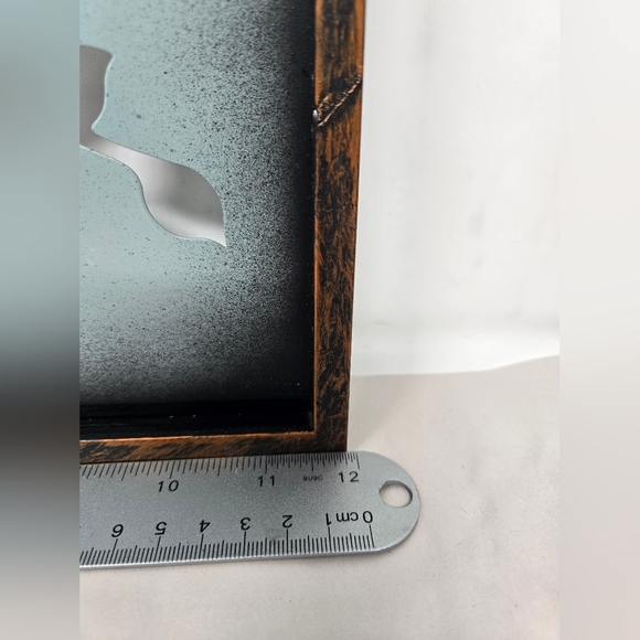 New View Design Lazer Cut Metal Art The Garden Butterfly Plants Blue - Picture 13 of 15